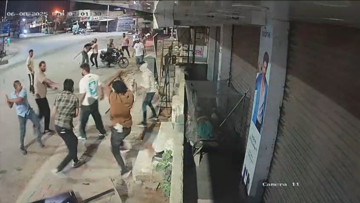 घटना CCTV में कैद.