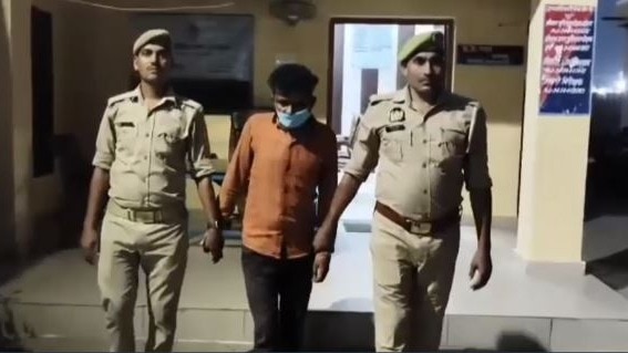 पुुलिस ने हत्यारे को किया गिरफ्तार