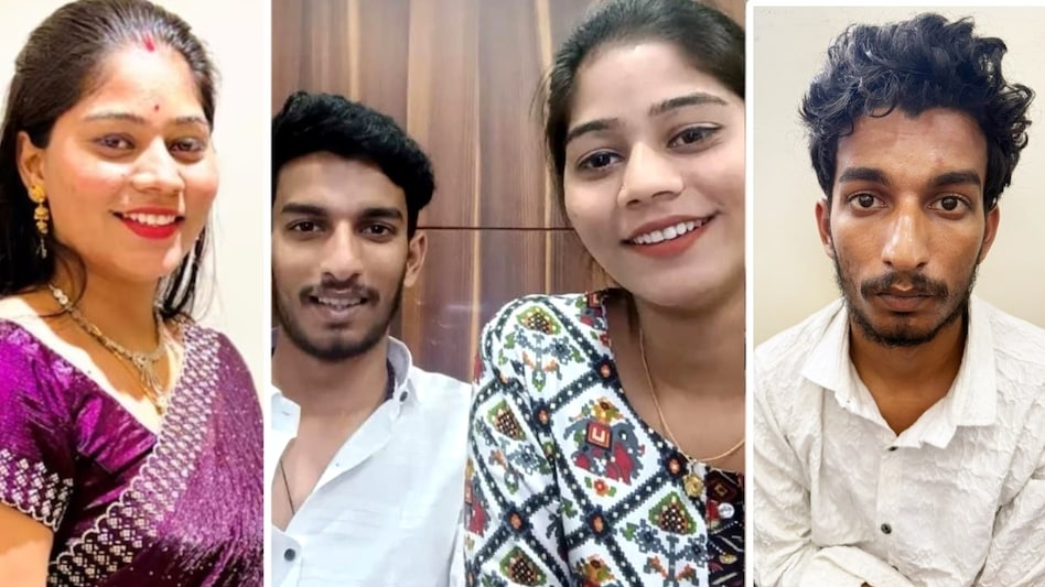 प्रेमी राज कुशवाह के साथ सोनम रघुवंशी.