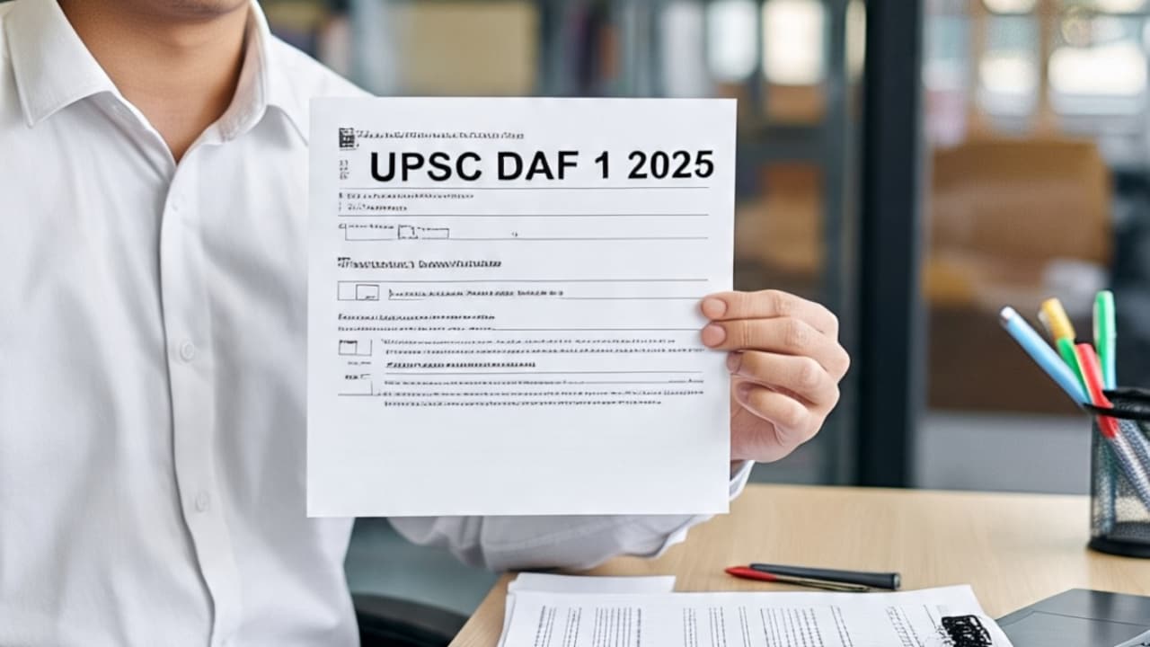 UPSC prelims result out candidate to fill DAF 1 form before mains exam in august 2025 process pvpw - AajTak