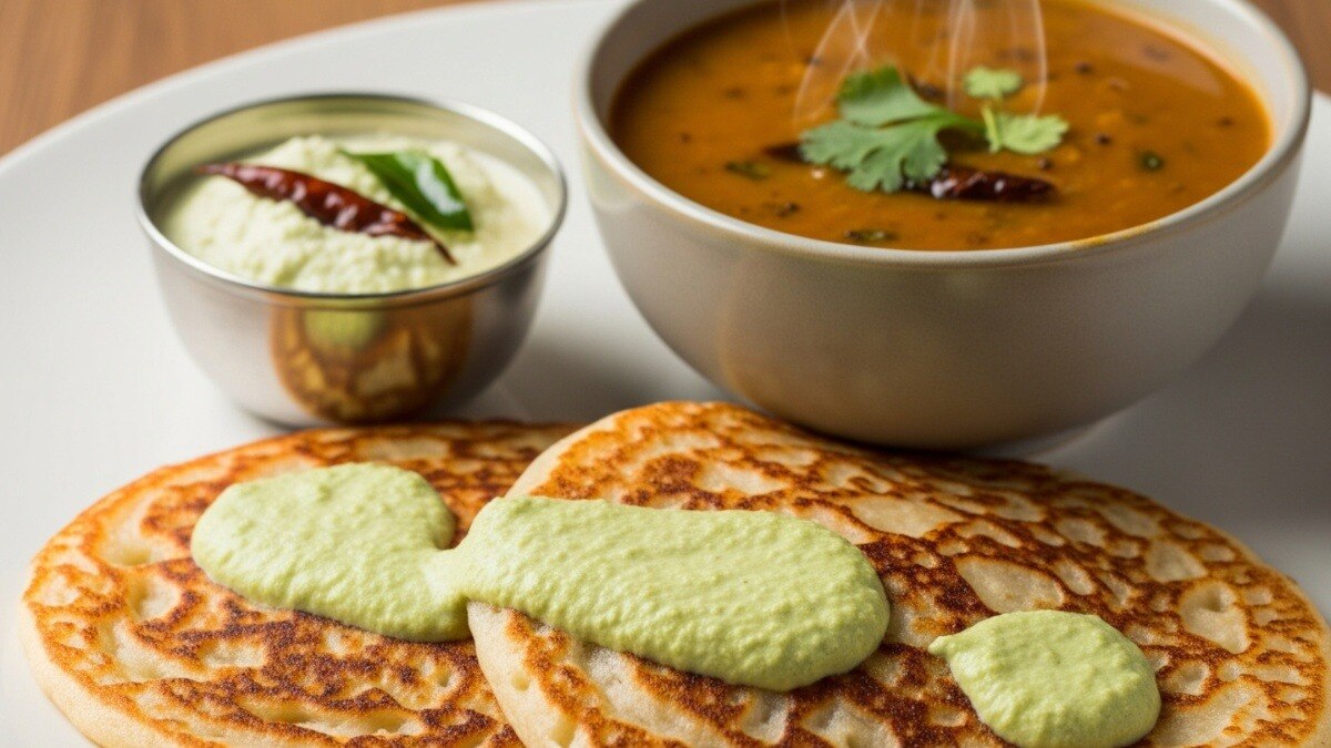 घर पर आसानी से कैसे बनाएं उत्तपम? (Credit: AI)