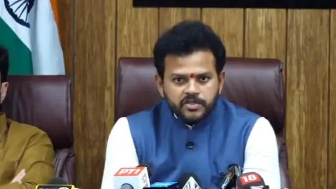 Civil Aviation Minister Ram Mohan Naidu