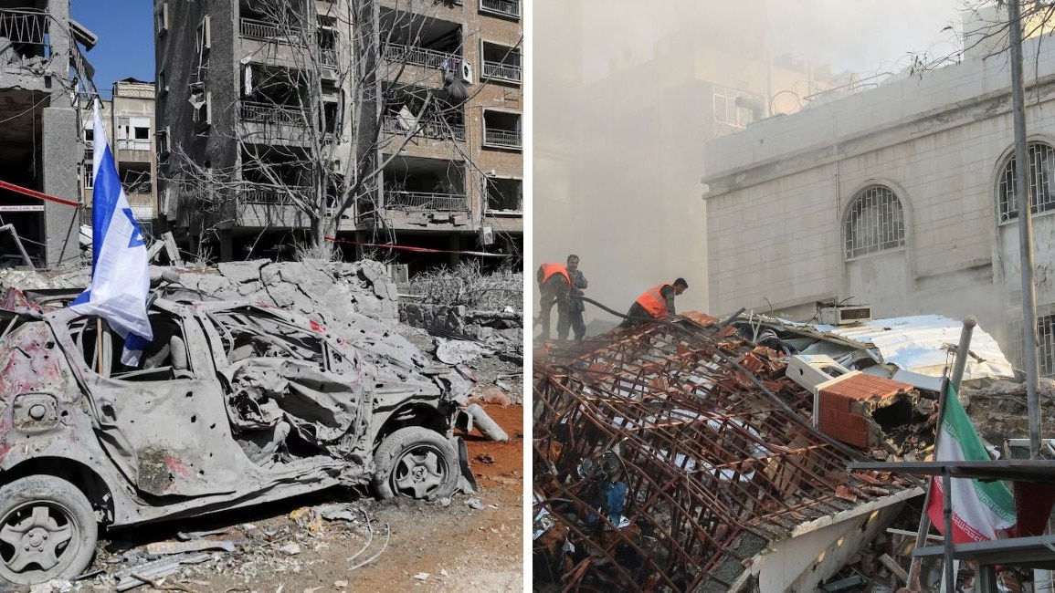 इजरायल-ईरान में तबाही की तस्वीर