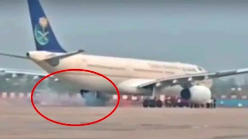 Technical fault in Saudi Airlines aircraft Technical fault in Saudi Airlines aircraft