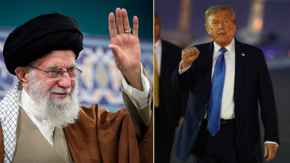 अमेरिका के राष्ट्रपति डोनाल्ड ट्रंप बोले - ईरान बिना शर्त आत्मसमर्पण करे (फोटो क्रेडिट-AP) अमेरिका के राष्ट्रपति डोनाल्ड ट्रंप बोले - ईरान बिना शर्त आत्मसमर्पण करे (फोटो क्रेडिट-AP)