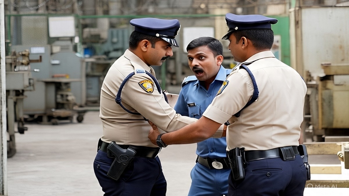 Security guard Arrest