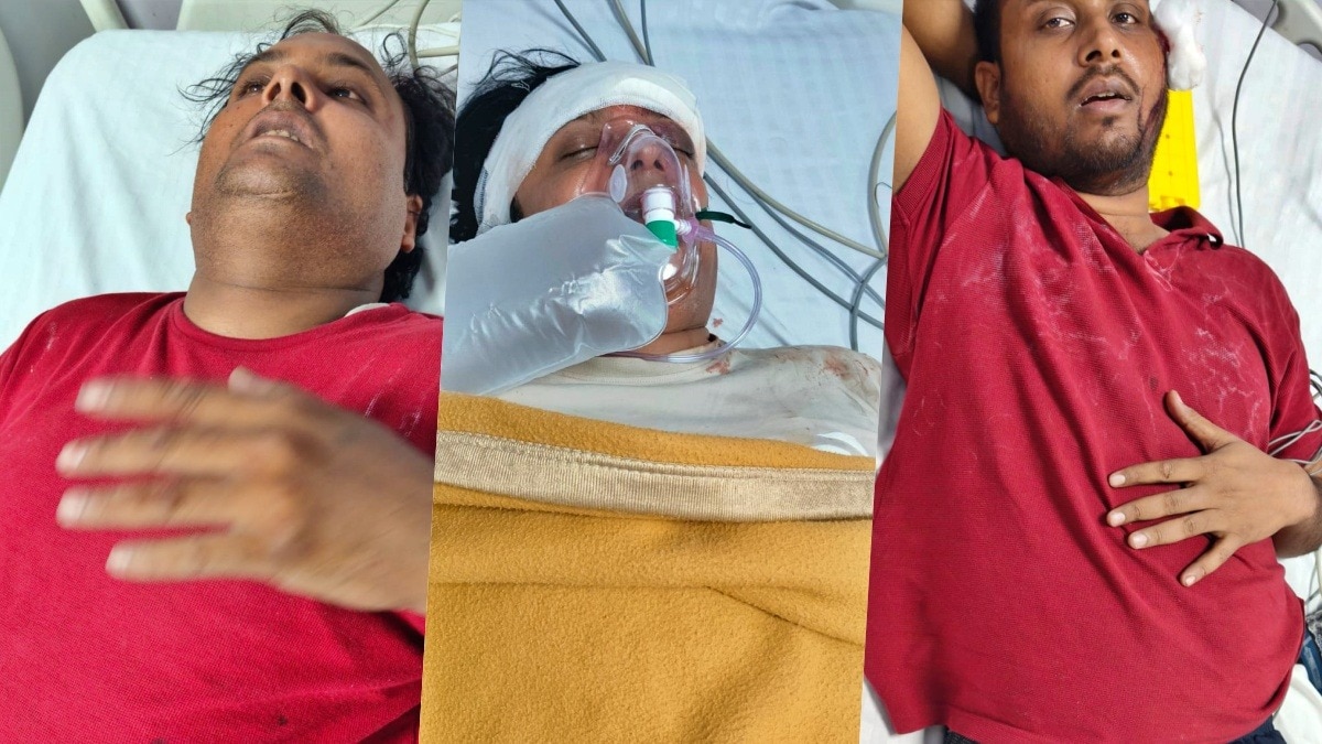 सराय ममरेज इलाके में मारपीट में घायल लोग  