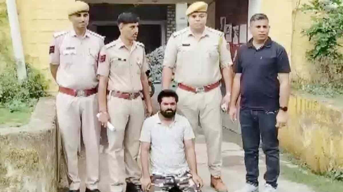 हत्या का आरोपी गिरफ्तार 