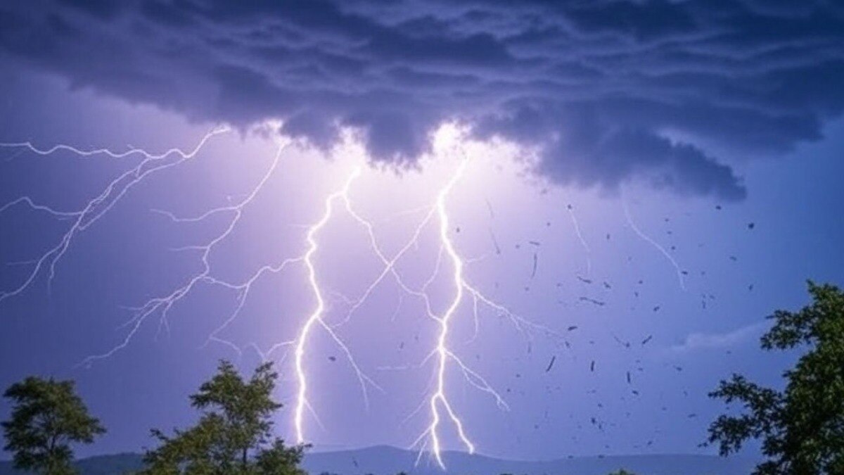 झारखंड में वज्रपात से दो महिलाओं की मौत, खेत में मवेशी चराने के दौरान गिरी बिजली