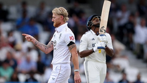 Ben Stokes and Sai Sudharsan 