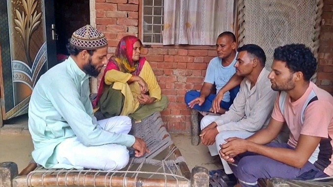 बागपत में बहन को चार भाइयों ने दान में दी जमीन 