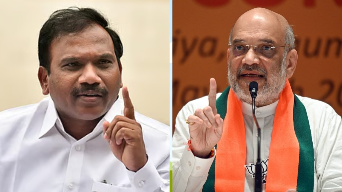 DMK leader A Raja called Union Home Minister Amit Shah a 'fool' for saying that the BJP would make inroads in Tamil Nadu