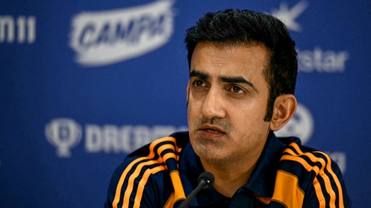 Indian cricket head coach Gautam Gambhir