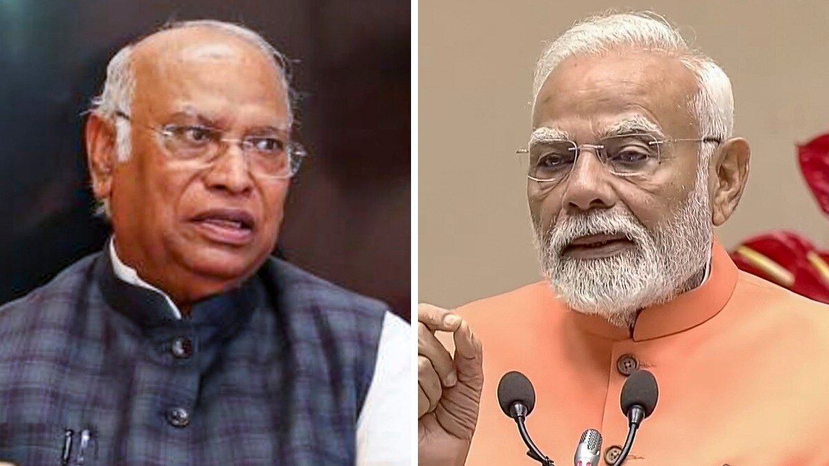 खड़गे ने पीएम मोदी के नए सर्कुलर को लेकर केंद्र पर निशाना साधा (फोटो- PTI) 