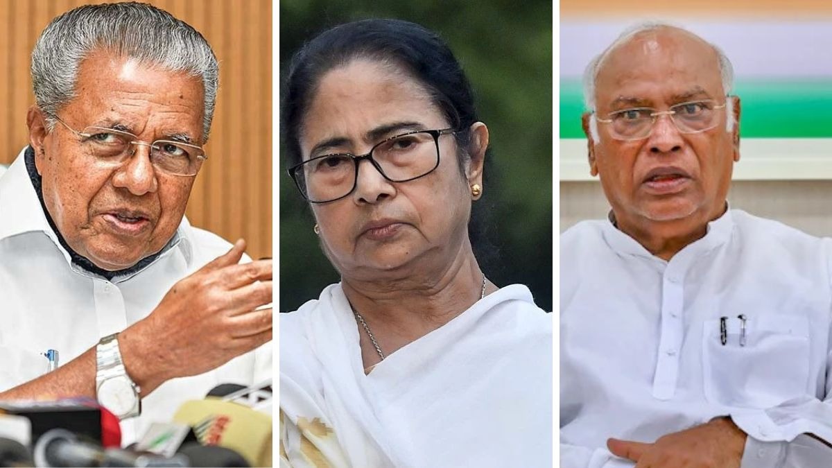 Pinarayi Vijayan, Mamata Banerjee, Mallikarjun Kharge