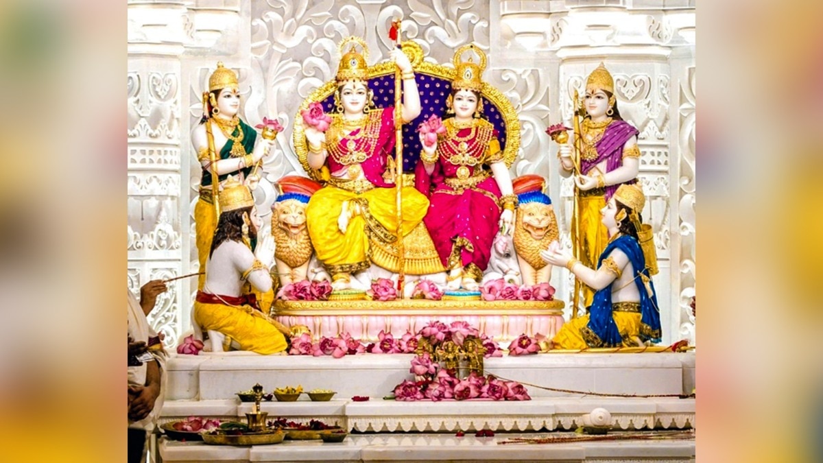 Lord Ram idol in Ram Mandir
