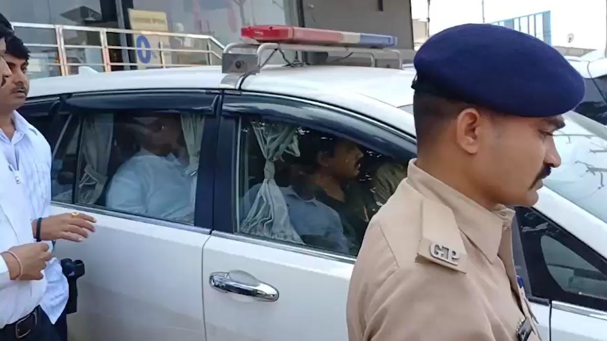 जोधपुर पहुंचा नारायण साईं. (Screengrab)