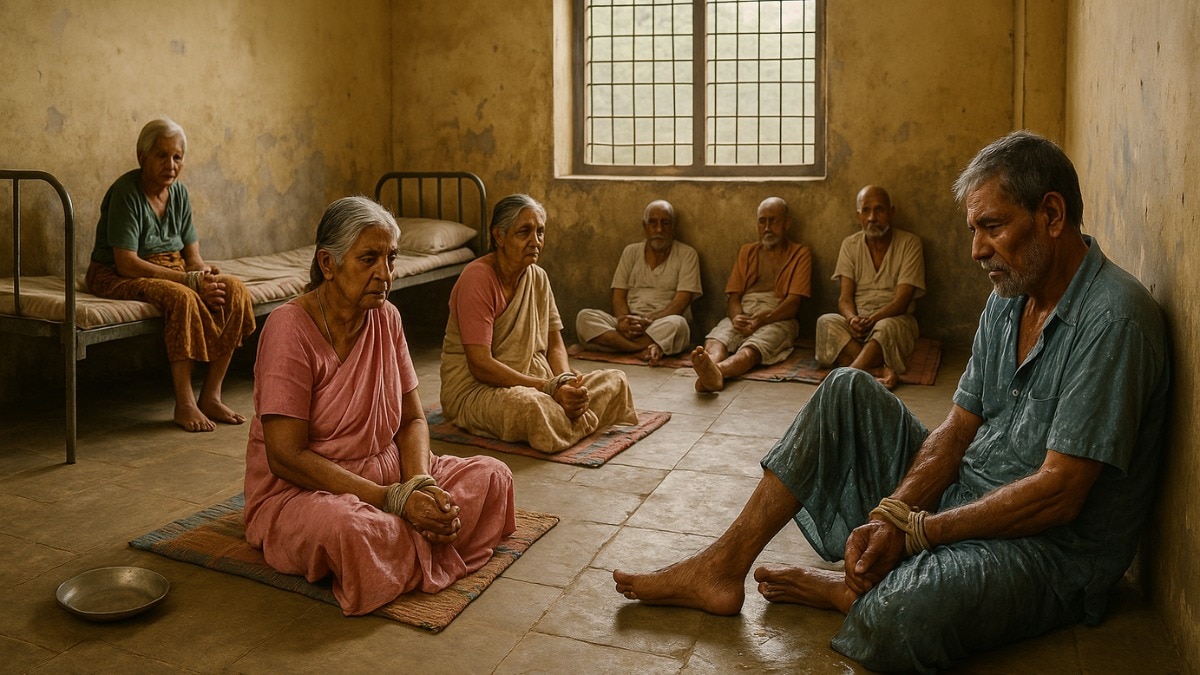 कमरे में बंद... गंदगी में मिले बेसहारा बुजुर्ग, नोएडा के ओल्ड ऐज होम से मानवता को शर्मसार करने वाला मामला