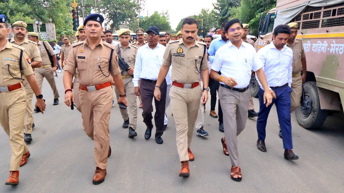 sambhal police alert 