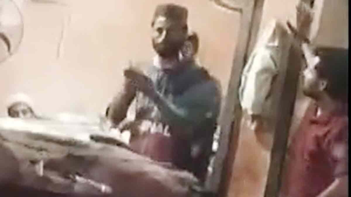 Muzaffarnagar spit on bread