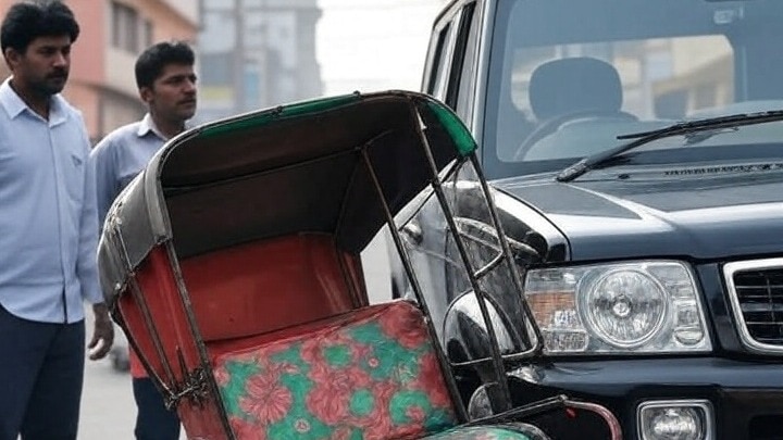 दिल्ली: मामूली टक्कर पर ई-रिक्शा चालक को गोली मारी, SUV चालक गिरफ्तार