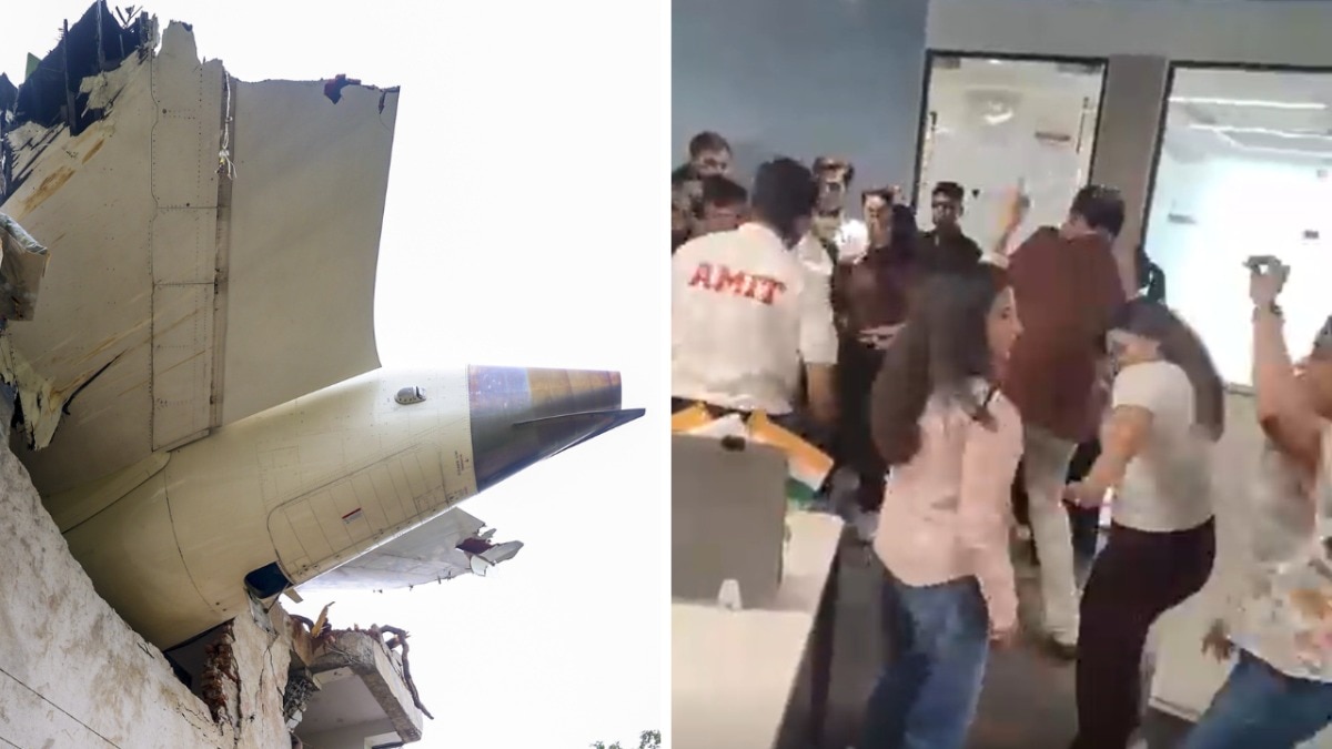 एअर इंडिया हादसे के बाद पार्टी का वीडियो वायरल हो रहा.