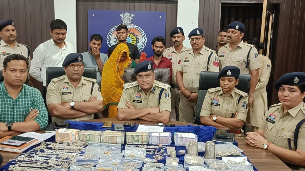 दुर्ग में 50 लाख की चोरी का पर्दाफाश