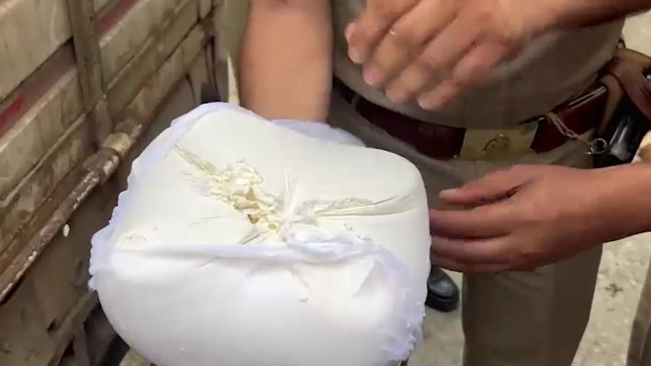 Noida News : 'नकली पनीर' फैक्ट्री का भंडाफोड़, 4 गिरफ्तार, 1400 किलो केमिकल-रंग से बन पनीर बरामद 2 नोएडा में नकली पनीर जब्त