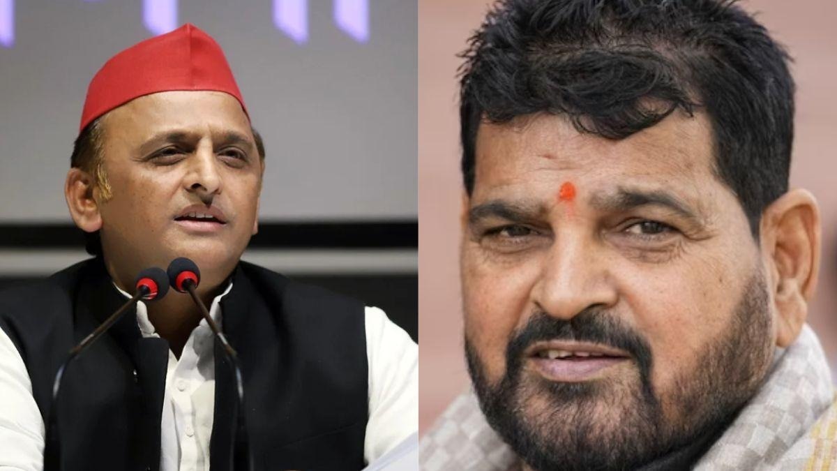 बृजभूषण शरण सिंह ने अखिलेश यादव को धार्मिक व्यक्ति बताया.