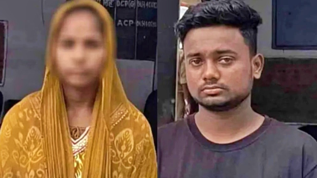 Accused Daraksha and Kaif in Prayagraj Police custody