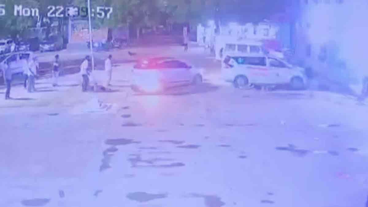 car accident cctv