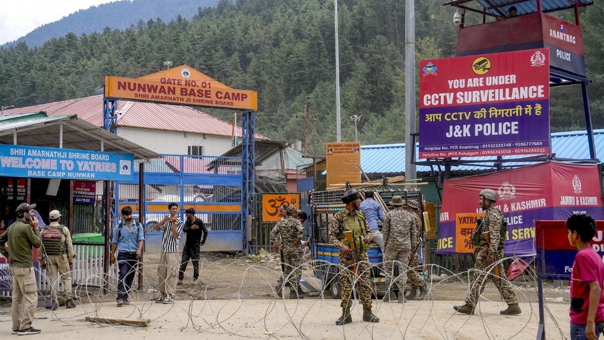 Pahalgam, Nunwan Camp (PTI)