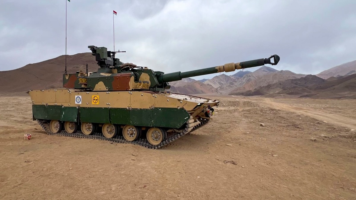 An Indian Light Tank (ILT)