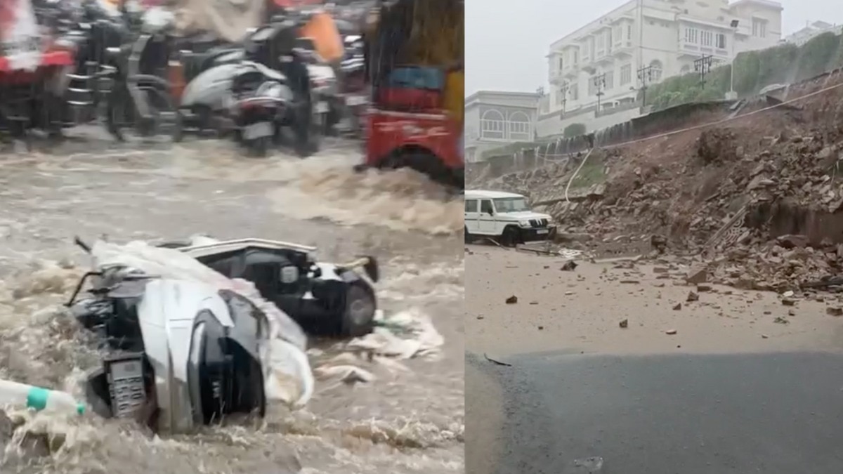 बारिश ने अजमेर में मचाई तबाही