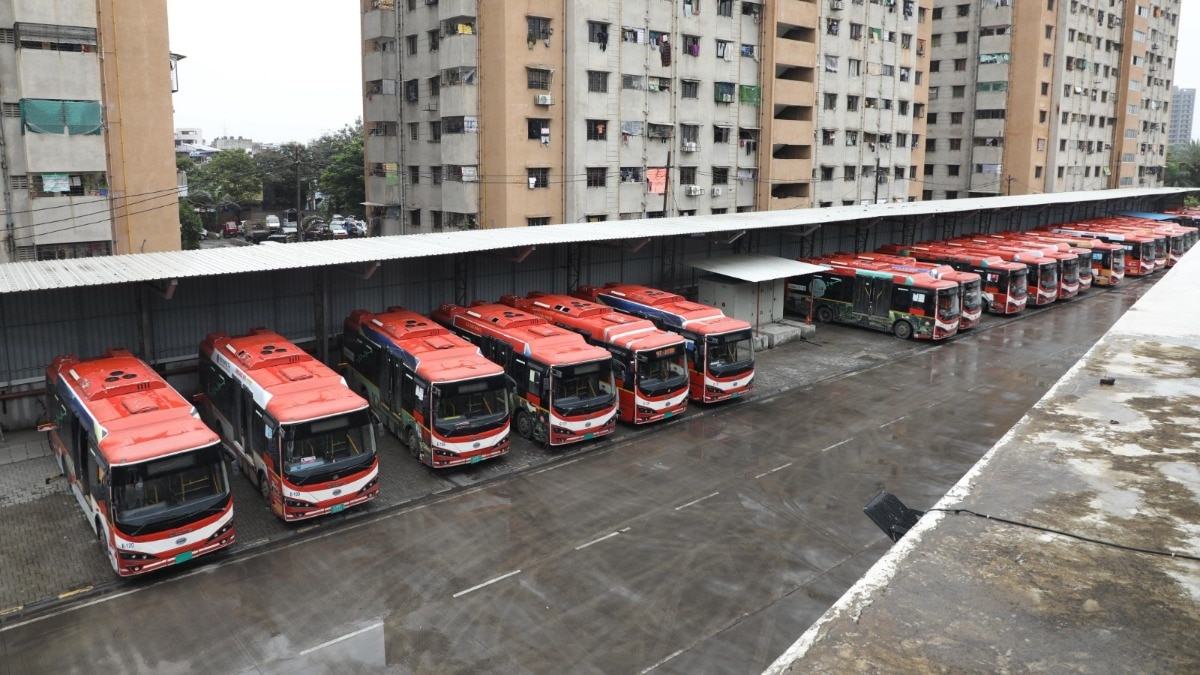 Country's first solar powered smart bus station in Surat