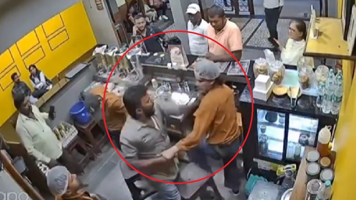 cctv footage of coffee shop