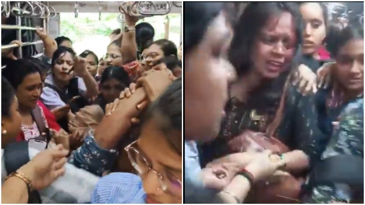 Delhi Metro Viral Fighting Video