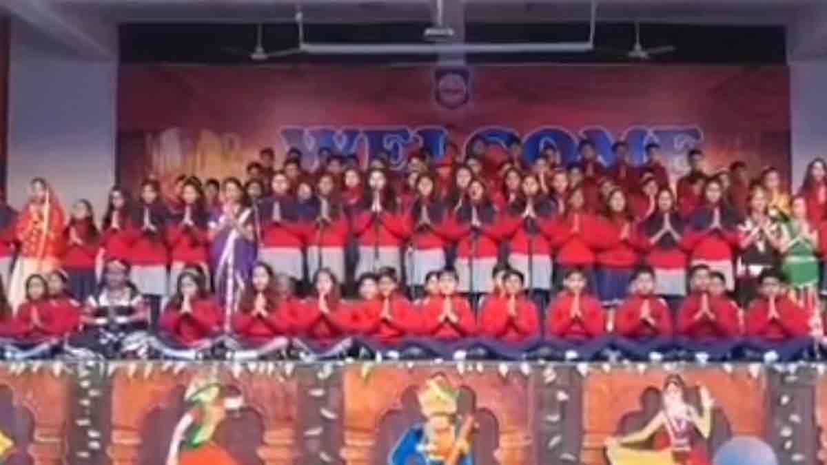 KOTA SCHOOL CONTROVERSY OVER PRAYER VIDEO, HINDU STUDENTS MADE TO RECITE KALMA: VIDEO GOES VIRAL