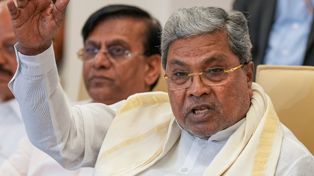 Karnataka Chief Minister Siddaramaiah