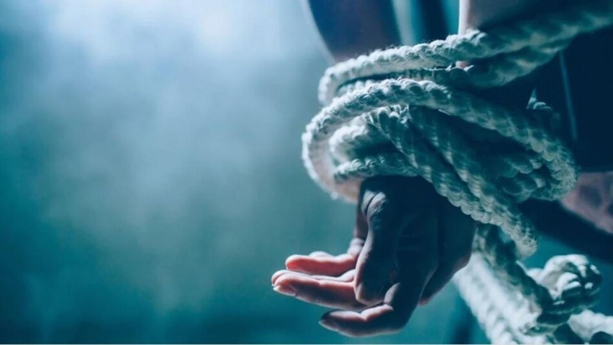 hands tied