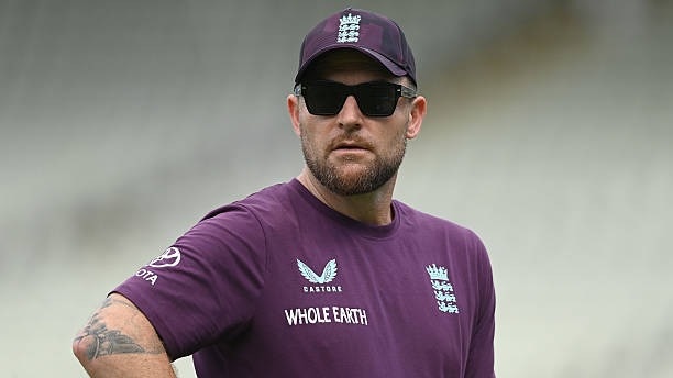 England head coach Brendon McCullum.