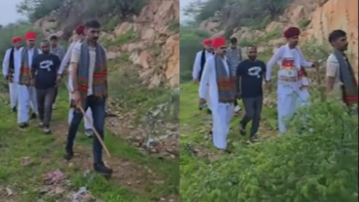 पशुपालकों के भेष में पुलिस.