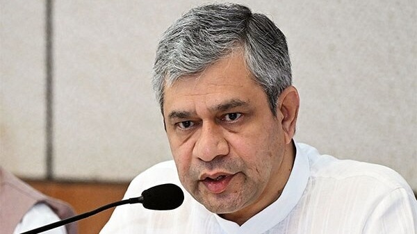 Union minister Ashwini Vaishnaw 
