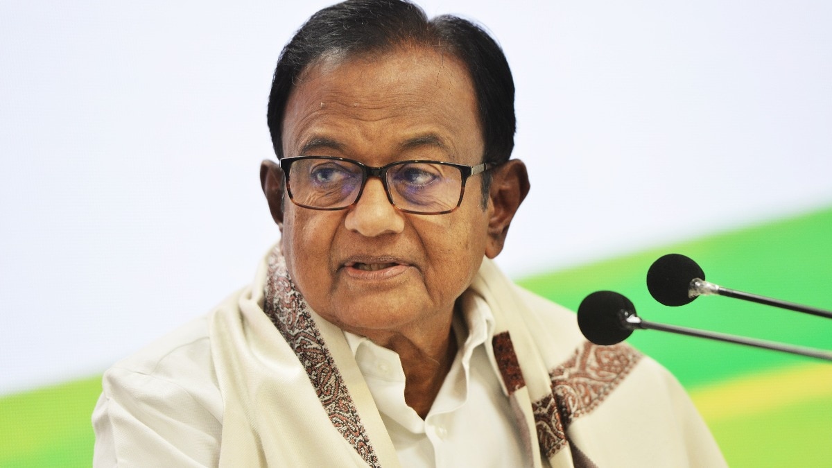 Former Finance Minister P Chidambaram 