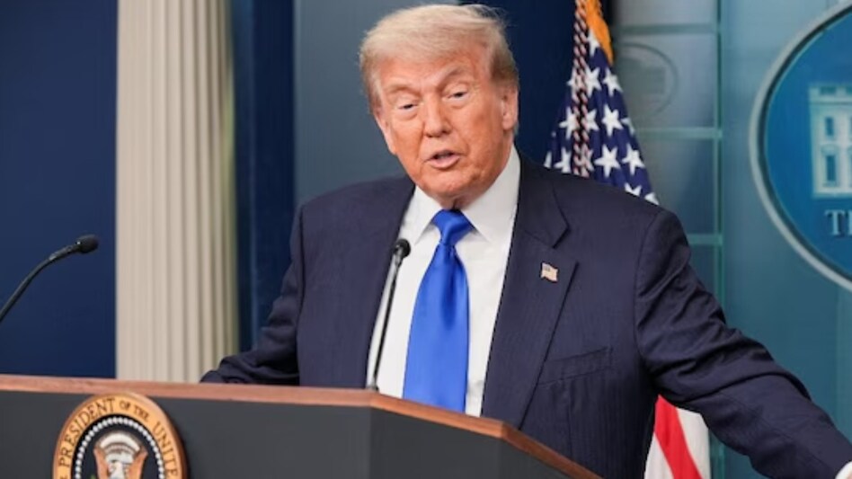 US President Donald Trump threatened to impose 10 percent of tariffs on BRICS countries. (AP Photo) US President Donald Trump threatened to impose 10 percent of tariffs on BRICS countries. (AP Photo)