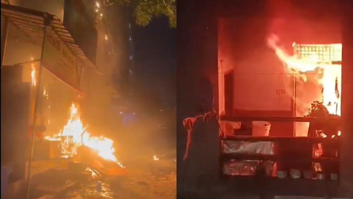 नोएडा में देर रात लगी भीषण आग, छत पर फंसे 10 से ज्यादा लोग, फायर विभाग ने सभी को किया रेस्क्यू – huge fire broke out in Noida late at night more than 10 people were trapped on roof fire department rescued everyone ntc