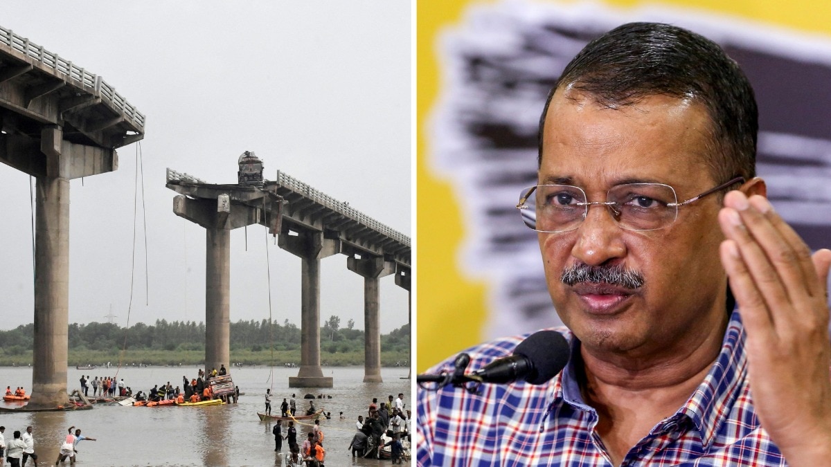 Arvind Kejriwal expressed grief over the bridge accident in Gujarat
