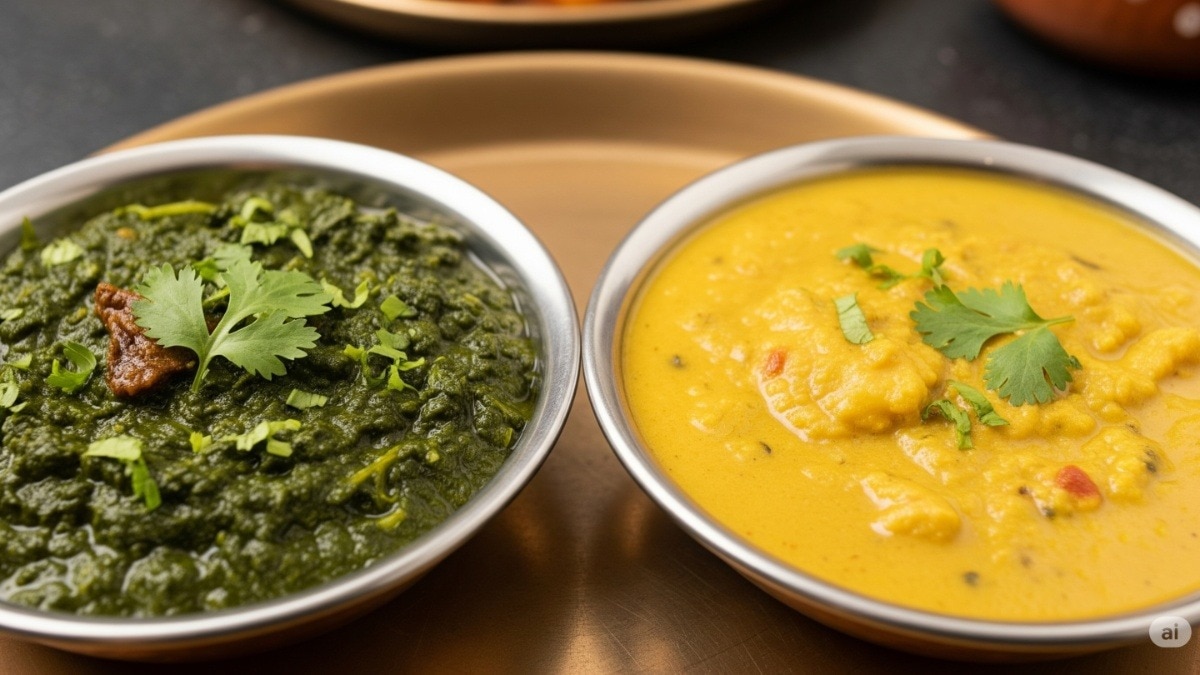 Saag and Kadhi