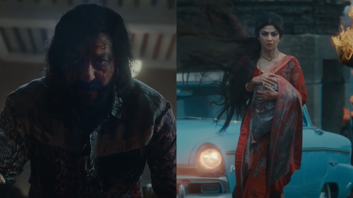 Sanjay Dutt & Shilpa Shetty in KD the devil movie