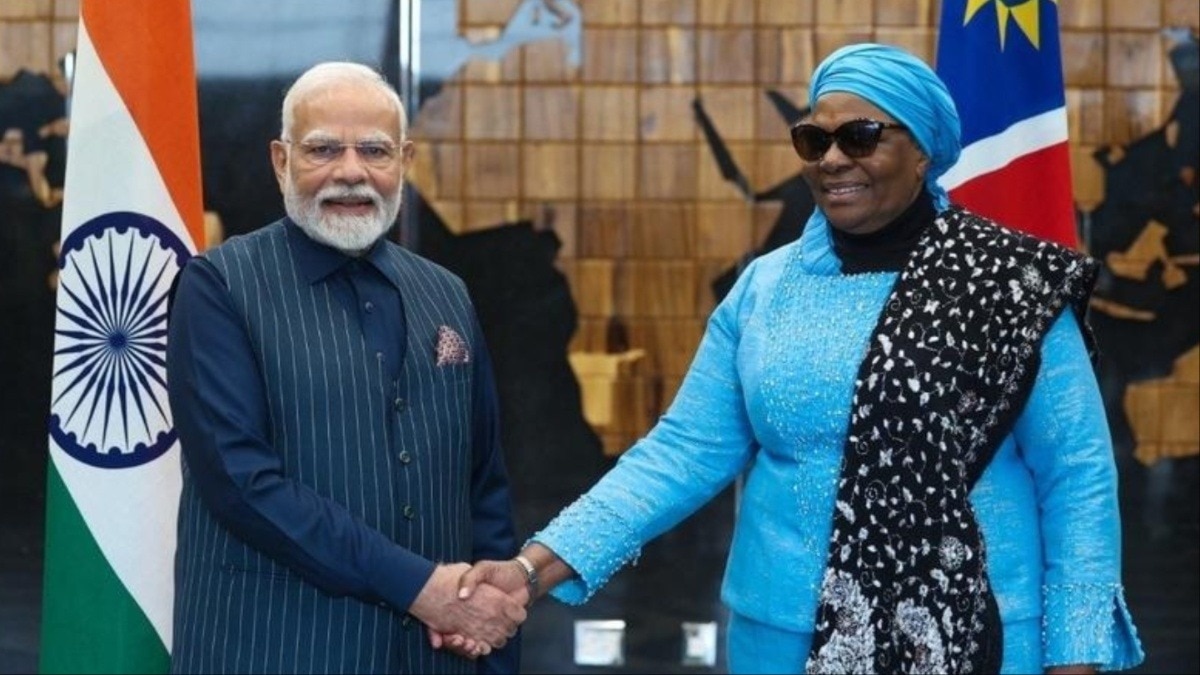 Narendra Modi, Netumbo Nandi-Ndaitwah